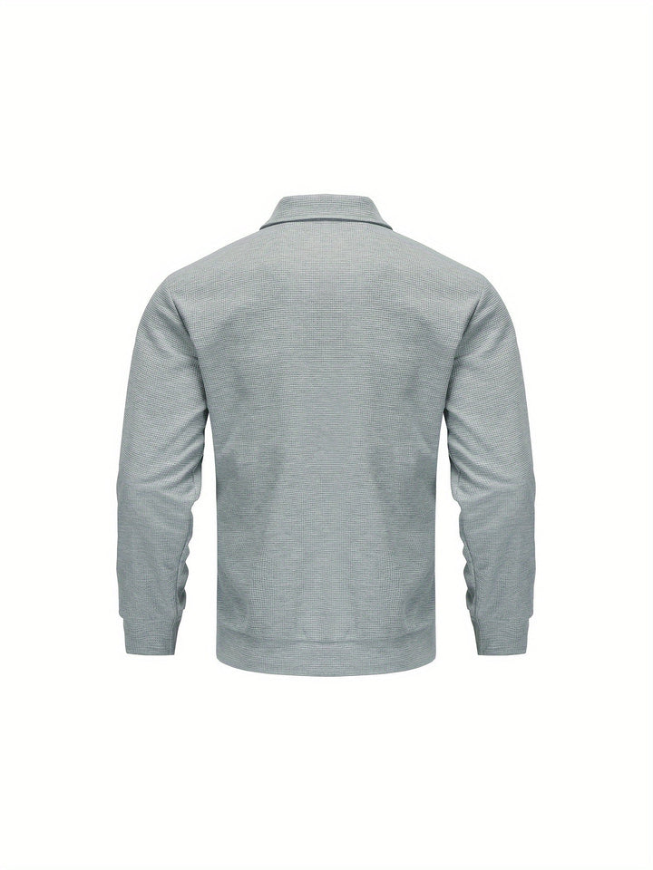 Marvin - ז'קט פוליאסטר קז'ואל עם רוכסן