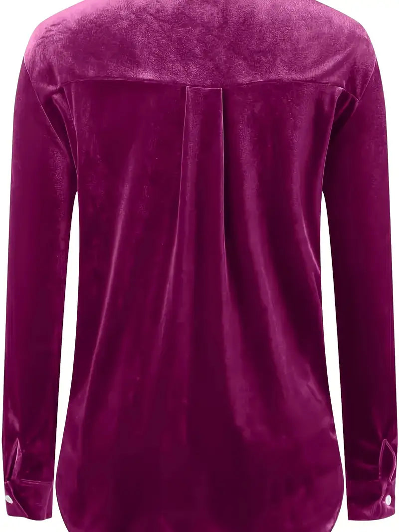 Geanie - חולצה עם שרוולים ארוכים וכיסים קדמיים