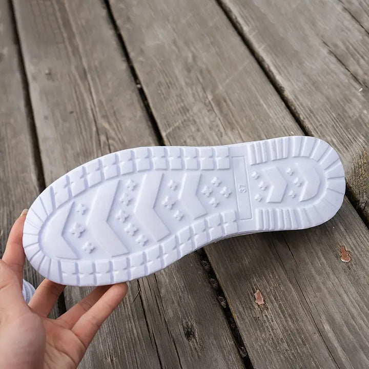 Isavella - נעלי קיץ קז'ואל עם דפוס פרחוני