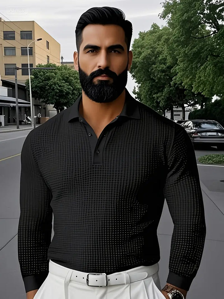 Ellsworth - חולצה עם שרוולים ארוכים וצווארון