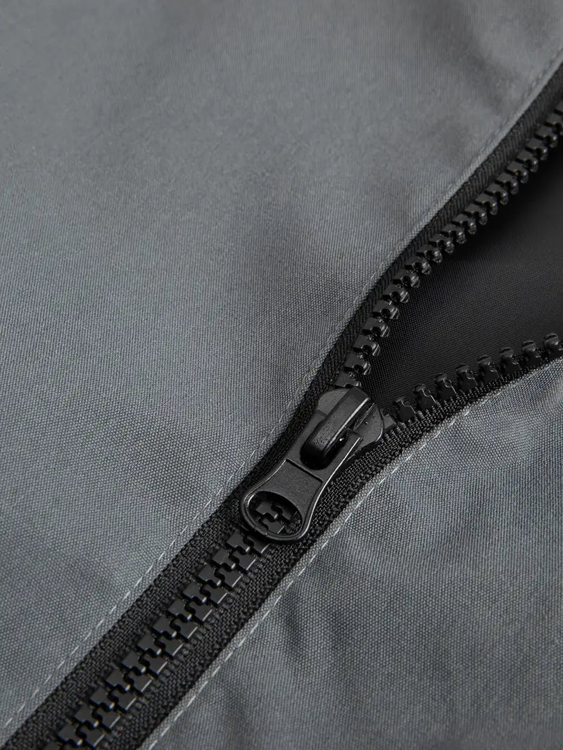 Conor - מעיל רוח עם רוכסן וכובע