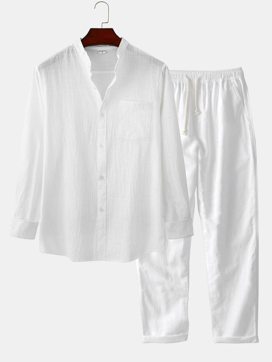 Edison - סט פשתן דו-חלקי עם שרוולים ארוכים