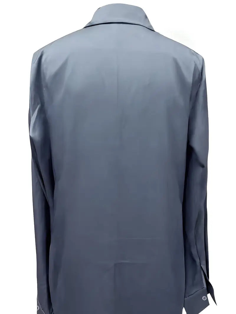 Nadene - חולצת צוואר V פרימיום