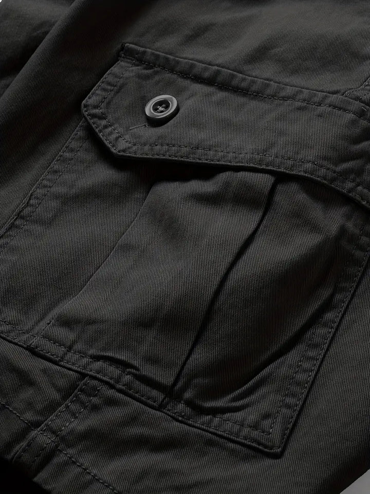 Mauro - מכנסיים קצרים אלגנטיים עם כיסים מרובים