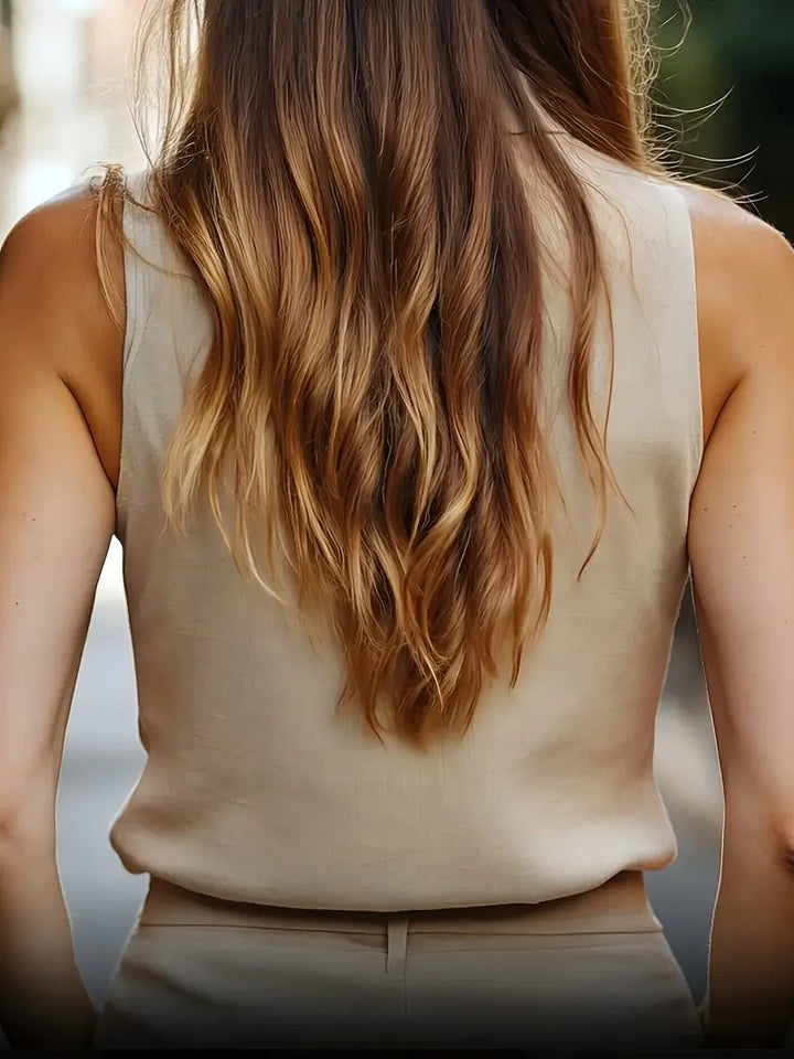 Evmorfia - חולצה ללא שרוולים נושמת