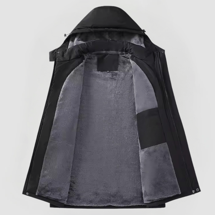 Jude - מעיל אטום למים עם בטנה מפליס