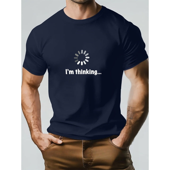 Think – חולצת טי מכותנה עם הדפס