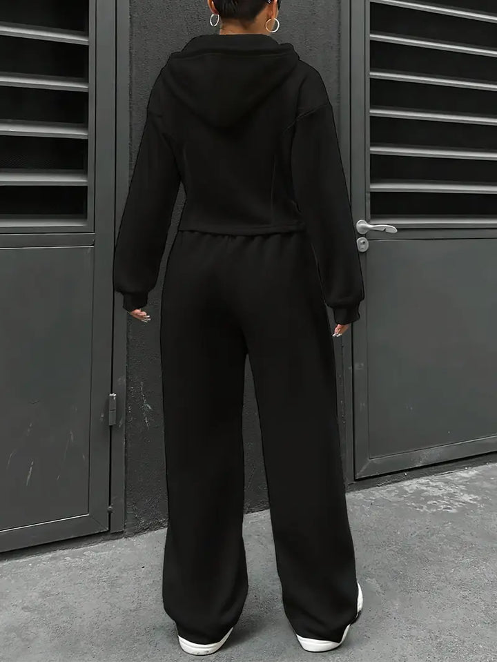 Nanci - סט שני חלקים קז'ואל עם שרוולים ארוכים