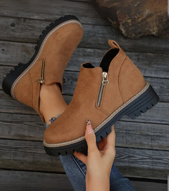 Miladie - מגף אורטופדי עם רוכסן בצד