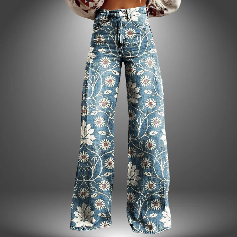 Estelle - מכנסיים אמנותיים פרימיום