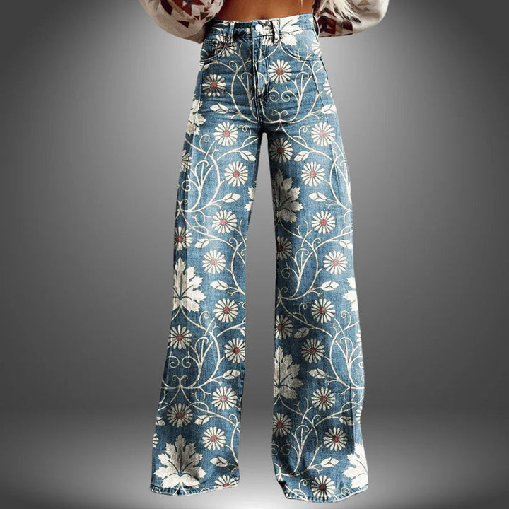 Estelle - מכנסיים אמנותיים פרימיום