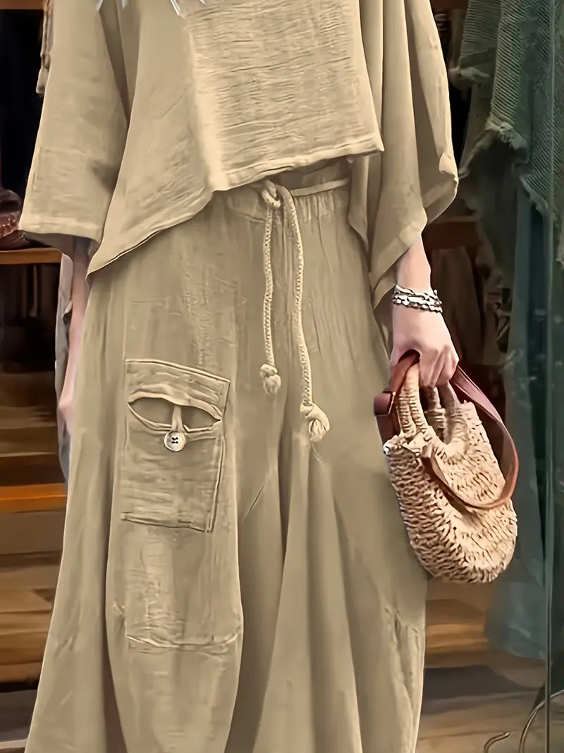 Phonsen - סט חולצה וחצאית פרימיום