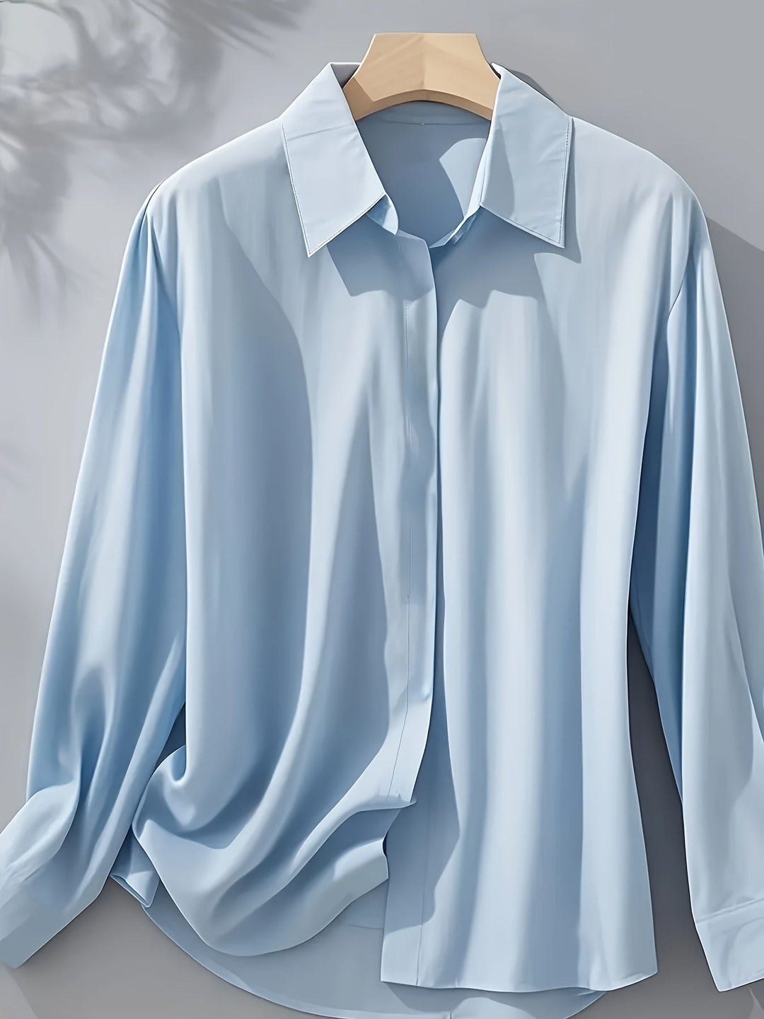 Elenochka - חולצת כפתורים אלגנטית עם שרוולים ארוכים