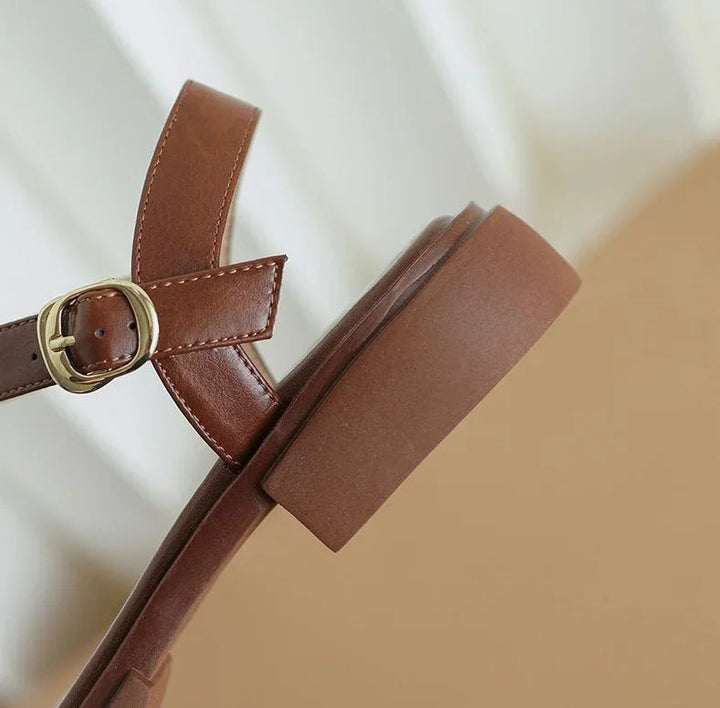 Ricci - סנדל עור קז'ואל