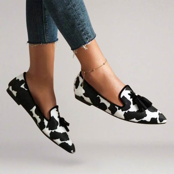 Julianne - מוקסינים מעור מלאכותי בעבודת יד