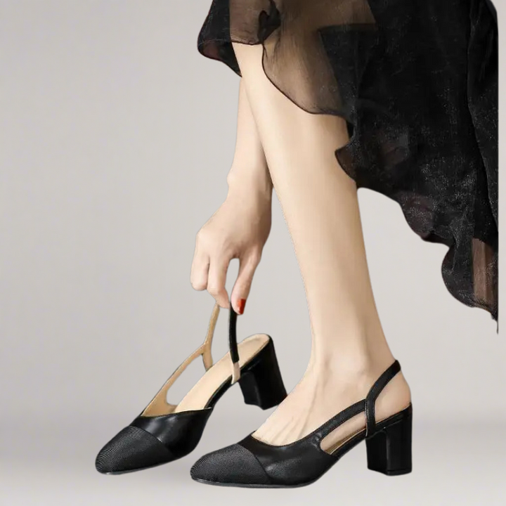 Contreras - סנדל אלגנטי עם עקב טריז ומניעת החלקה