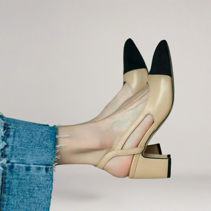 Contreras - סנדל אלגנטי עם עקב טריז ומניעת החלקה