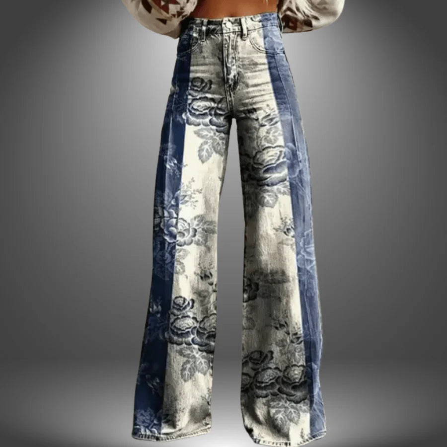 Estelle - מכנסיים אמנותיים פרימיום