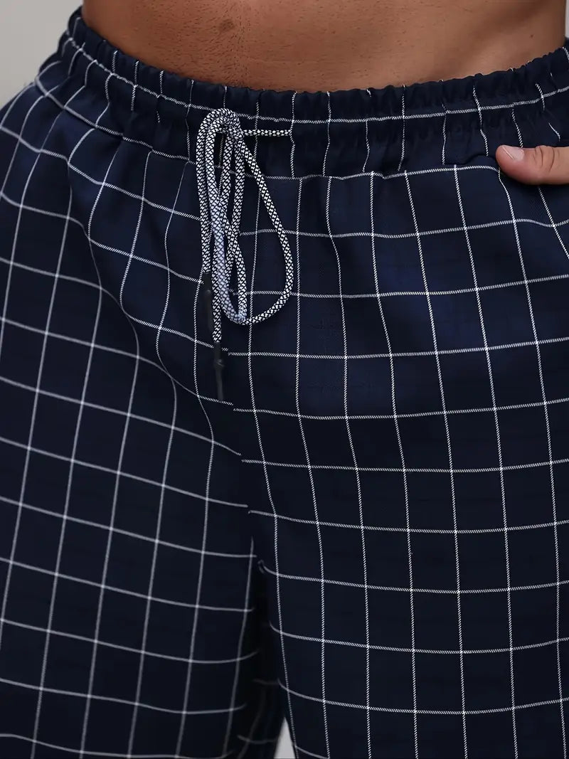 Rodolfo - מכנסיים נושמים עם הדפס משובץ