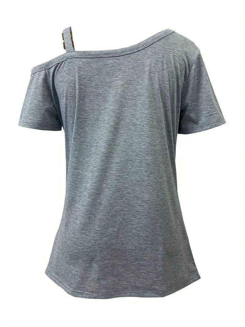 Ianthe - חולצת טי שרוול קצר מסוגננת