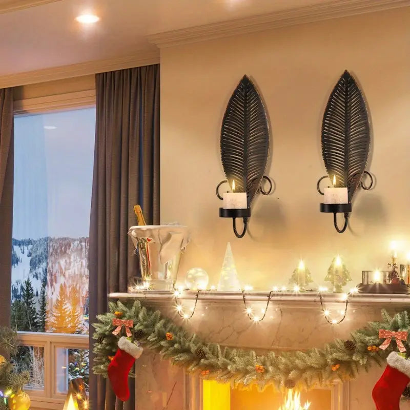 FoliGlow - סט פמוטים בעיצוב עלים