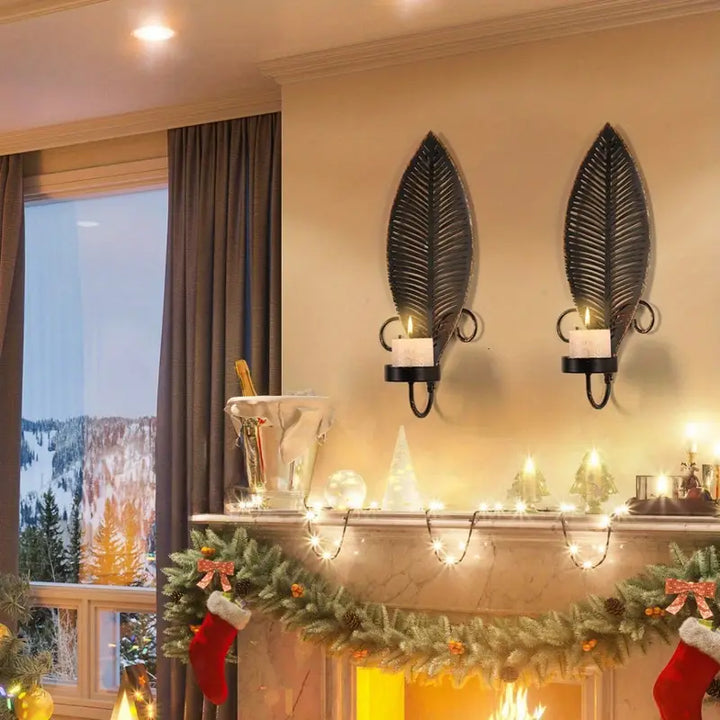 FoliGlow - סט פמוטים בעיצוב עלים