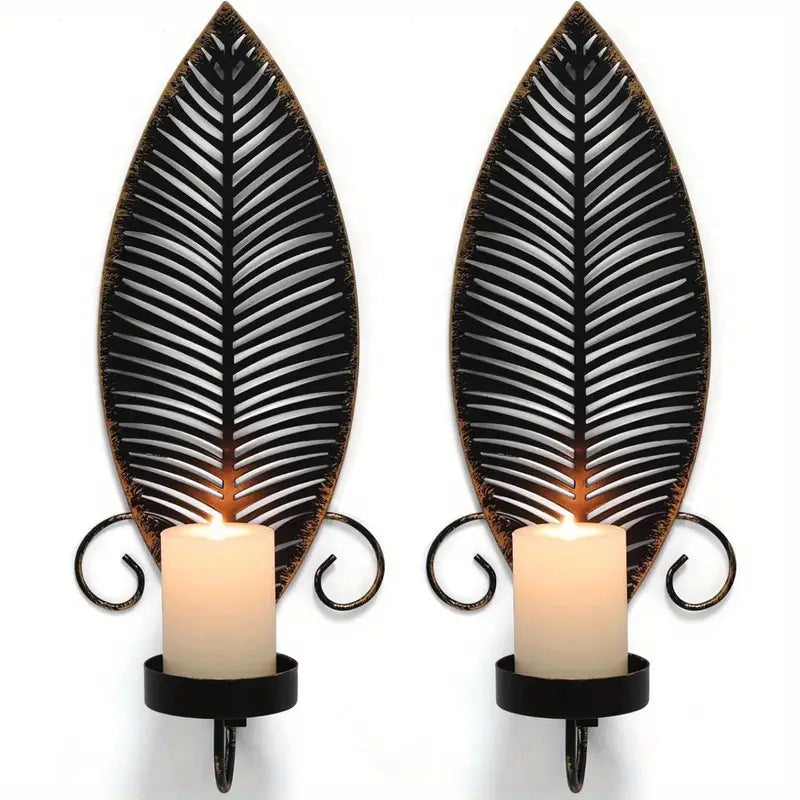 FoliGlow - סט פמוטים בעיצוב עלים