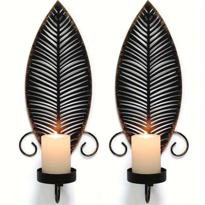 FoliGlow - סט פמוטים בעיצוב עלים