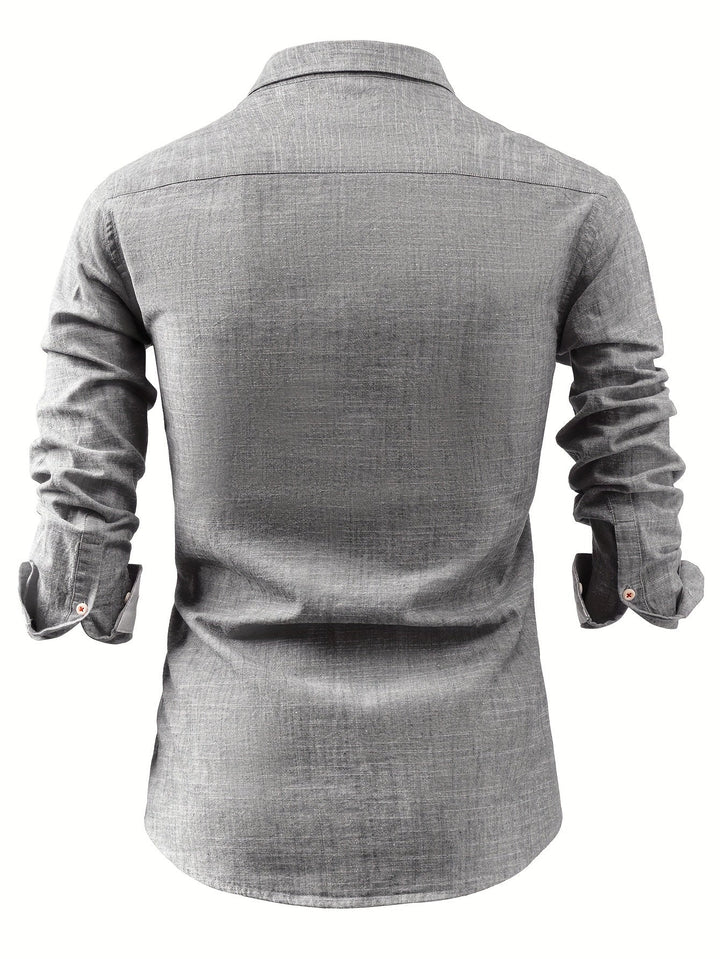 Nolan - חולצה עם שרוולים ארוכים וכפתורים