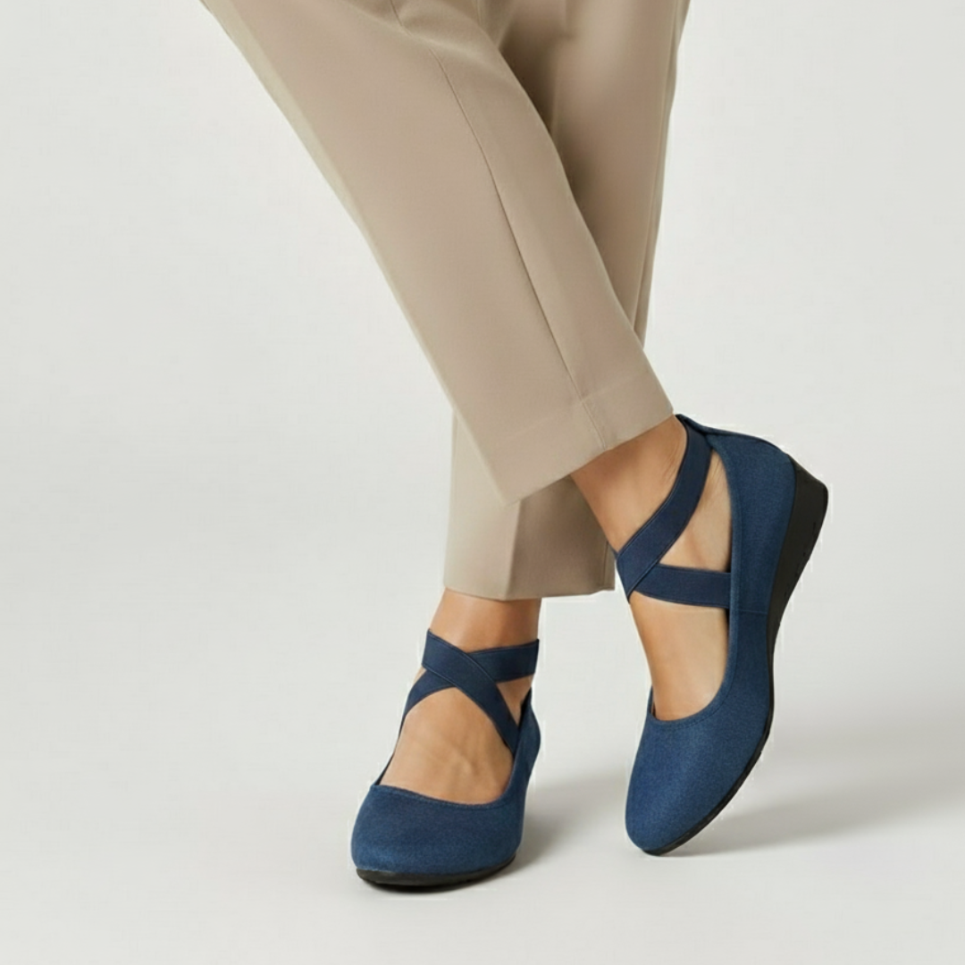 Dalida – נעליים אורטופדיות עם רצועות צולבות