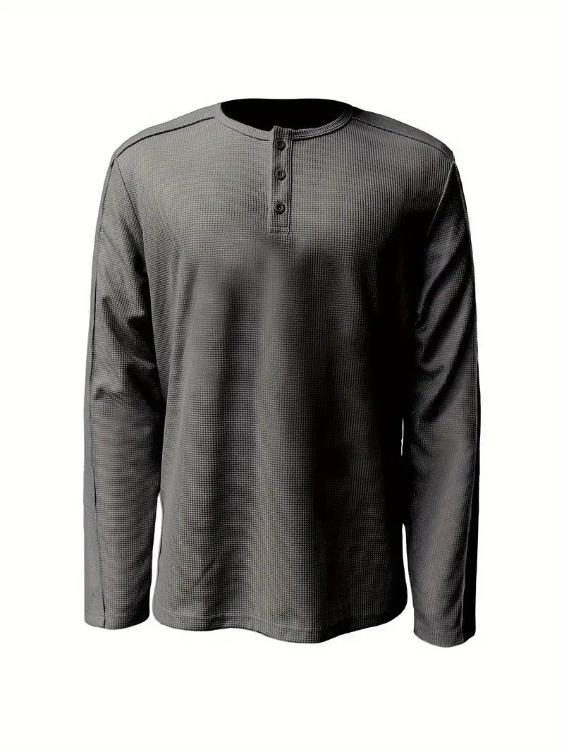 Pablo - חולצת סריג קז'ואל עם שרוולים ארוכים