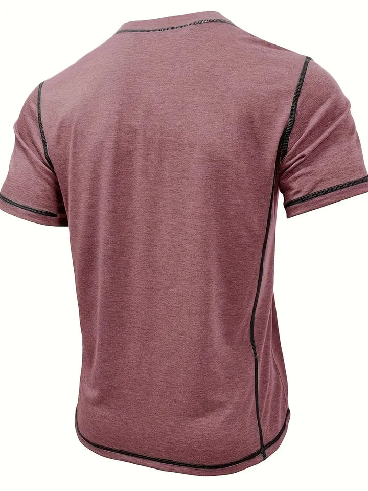 Orazio - חולצת טי שרוול קצר עם כפתורים