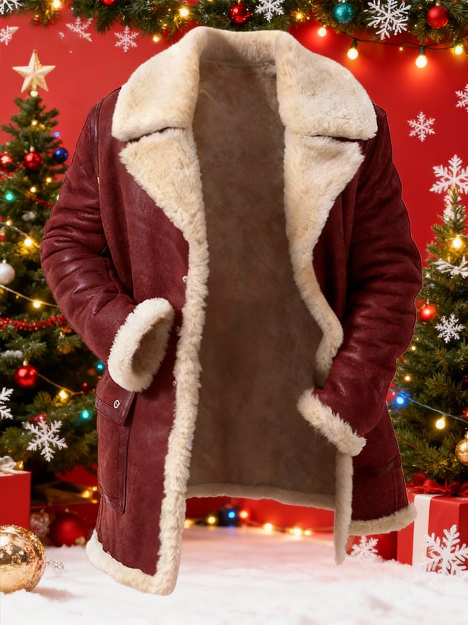 Wojciech - מעיל פליז עבה וחם