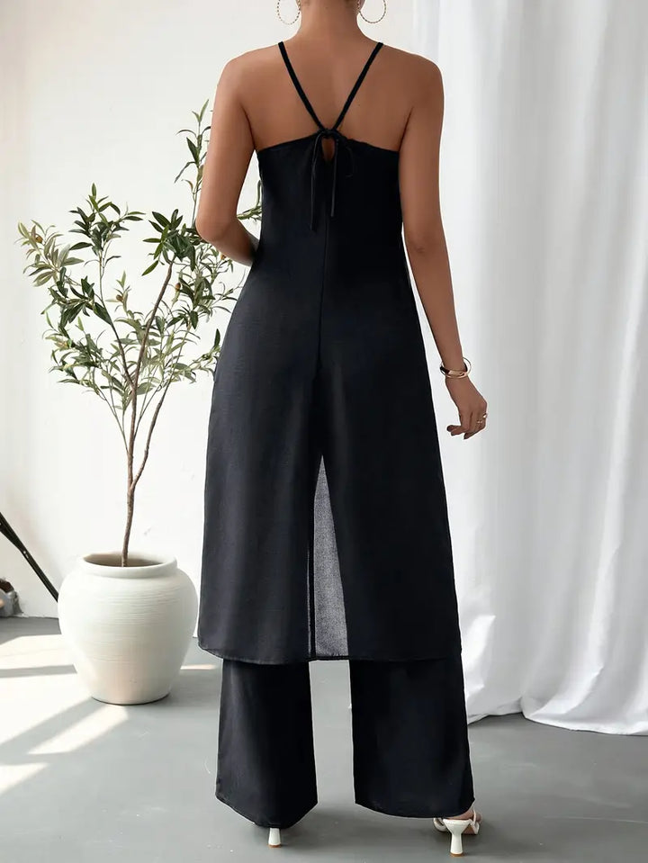 Eirini - סט אלגנטי ללא שרוולים