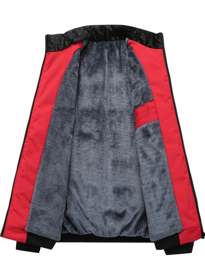 Bavuma - ז'קט פוליאסטר קז'ואל עם רוכסן