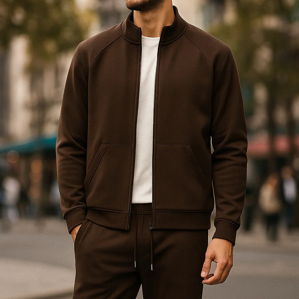 Brook - סט טרנינג קז'ואל עם רוכסן