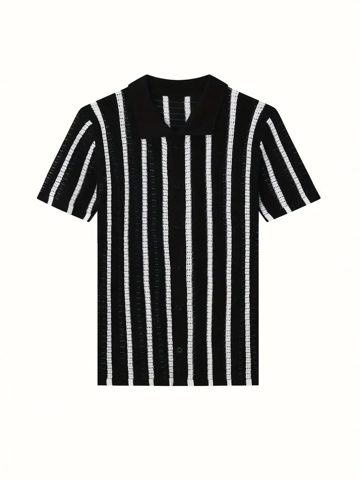 Cordell - סוודר קצר עם שרוולים קצרים ונושם