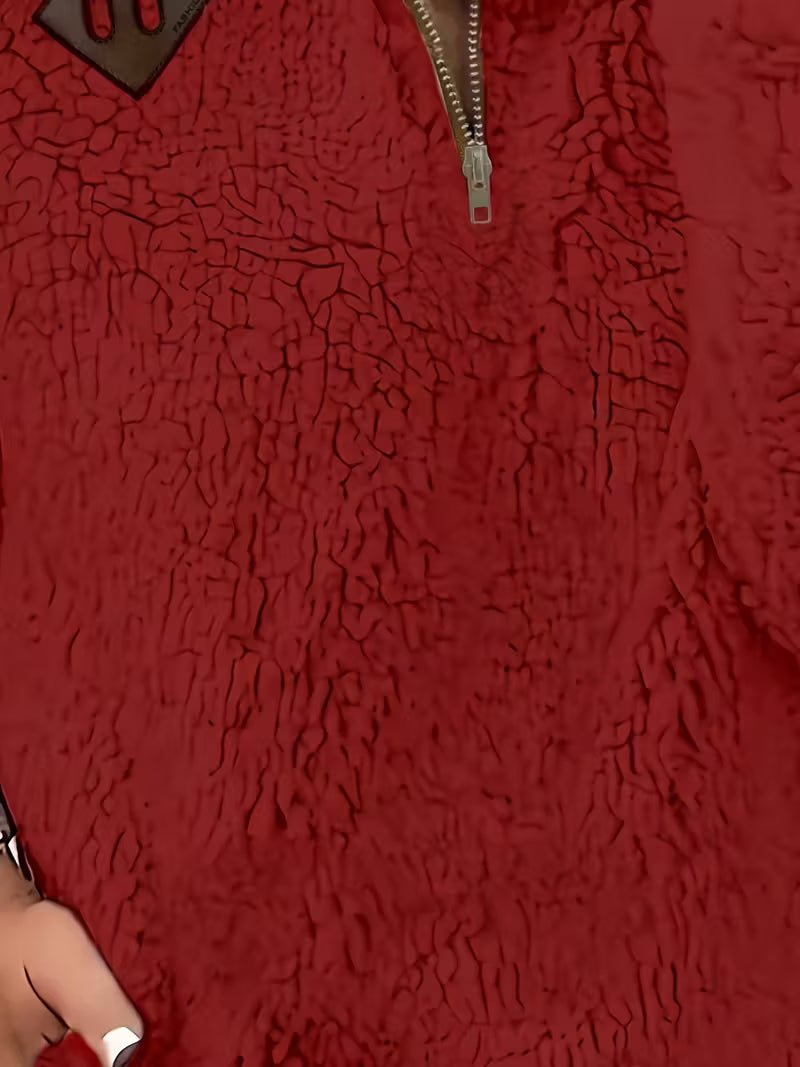 Humera - ז'קט אלגנטי עם רוכסן ושרוולים ארוכים