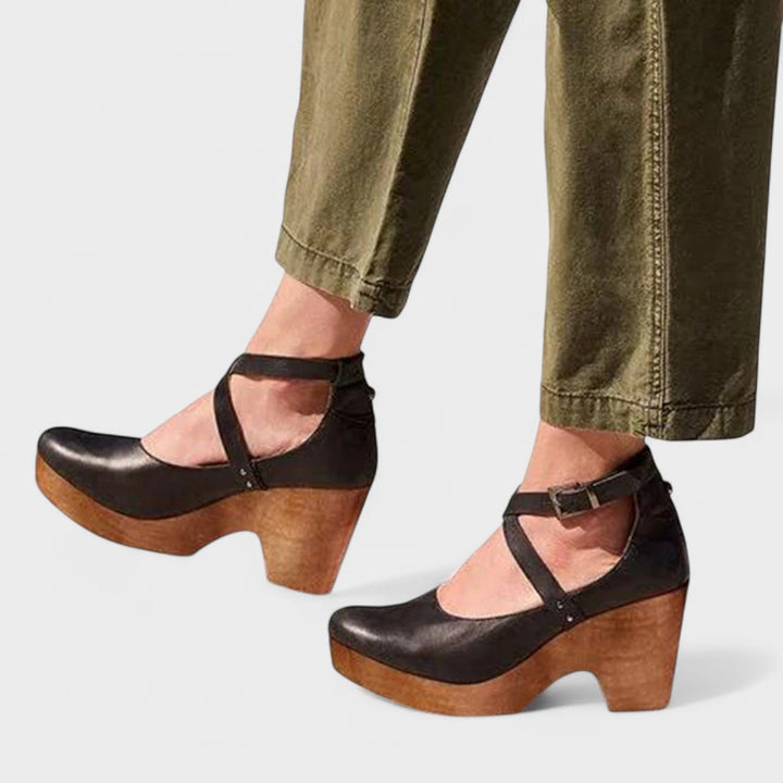 Orsola - סנדל אורטופדי עם עקב גבוה