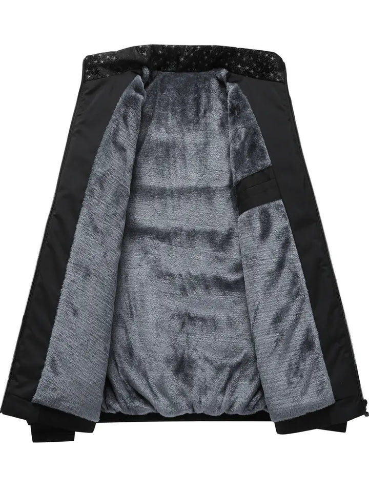 Bavuma - ז'קט פוליאסטר קז'ואל עם רוכסן