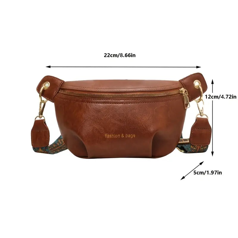 Jasleen - תיק כתף עם רצועה רחבה