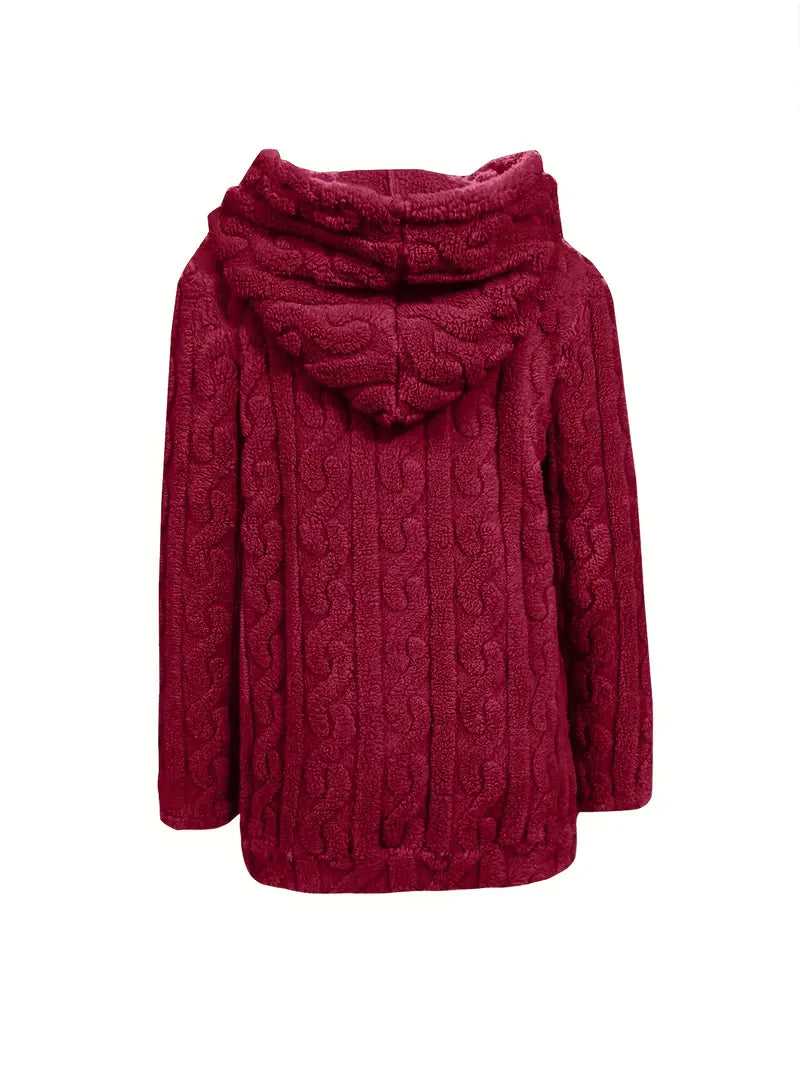 Ganka - סווטשירט עם רוכסן ושרוולים ארוכים