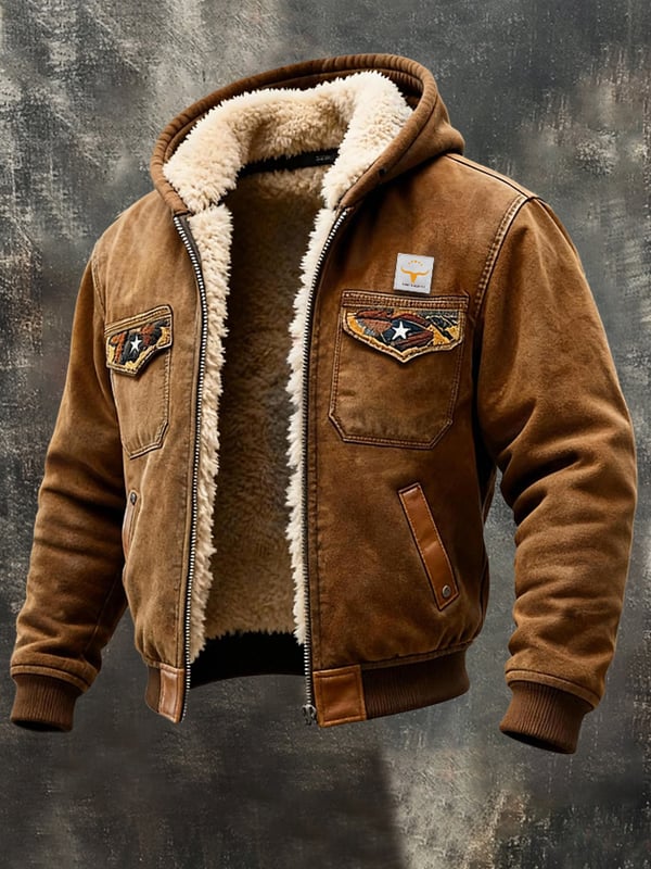 Politano - מעיל עור רטרו