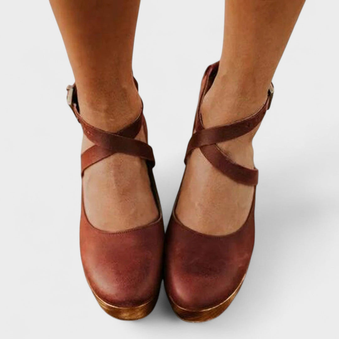 Orsola - סנדל אורטופדי עם עקב גבוה