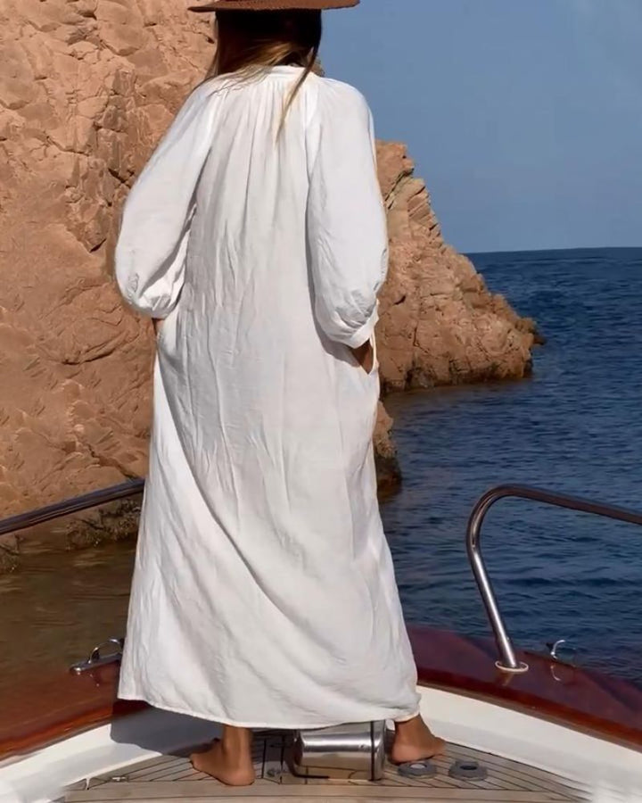 Reena - שמלת כותנה נוחה