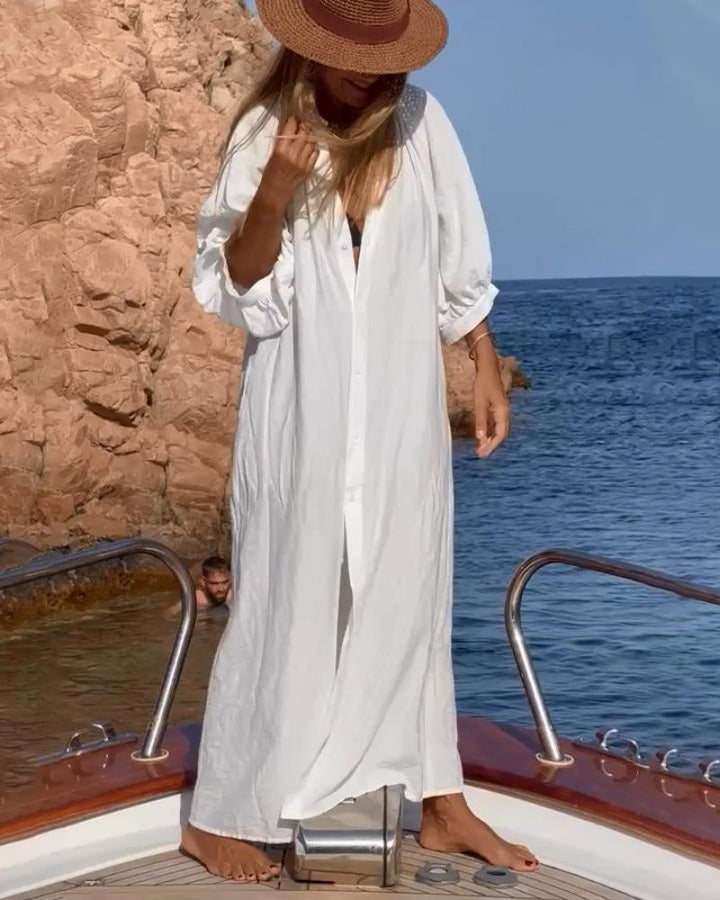 Reena - שמלת כותנה נוחה