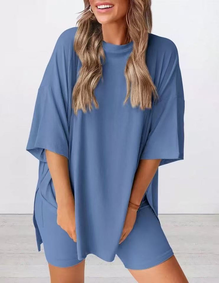 Rikke - סט שני חלקים עם שרוולים קצרים