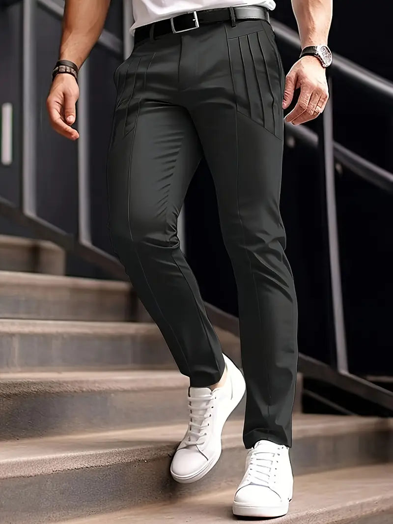 Edgardo - מכנסיים קז'ואליים עם כיס צדדי