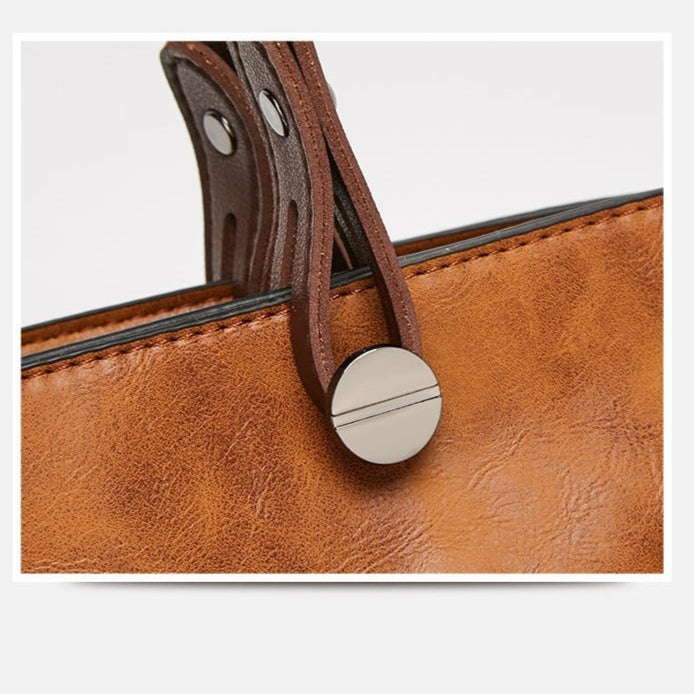 Britney - תיק כתף מעור מסוגנן