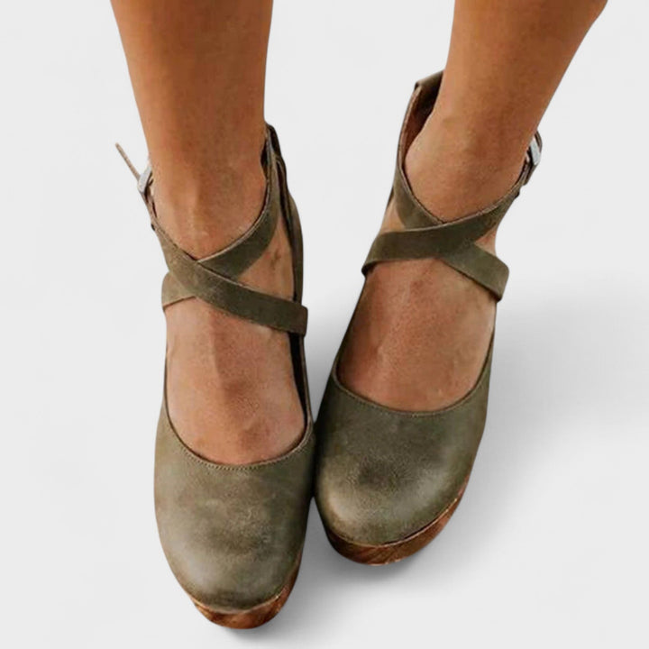 Orsola - סנדל אורטופדי עם עקב גבוה